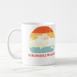 Taza De Café Vacaciones de Amantes de la Montaña Vintage en Gri