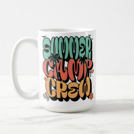 Taza De Café Vacaciones de campamento de verano en la playa