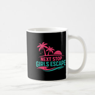 Taza De Café Vacaciones de crucero en la playa de escapada de c