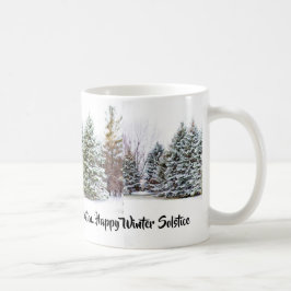 Taza De Café Vacaciones de invierno / Mug feliz de solsticio