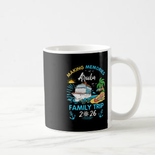 Taza De Café Vacaciones de la familia Aru 2026 creando recuerdo