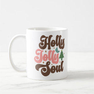 Taza De Café Vacaciones de los Navidades de Holly Jolly Soul Re