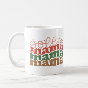 Taza De Café Vacaciones de los Navidades de Jolly Mama Retro Gr