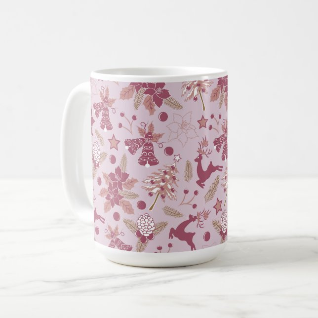Taza De Café Vacaciones de Navidad (Anverso izquierdo)