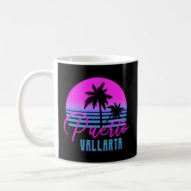 Taza De Café Vacaciones De Primavera De Puerto Vallarta En Los  (Izquierda)