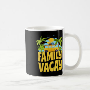 Taza De Café Vacaciones de primavera en familia Recuerdos de va