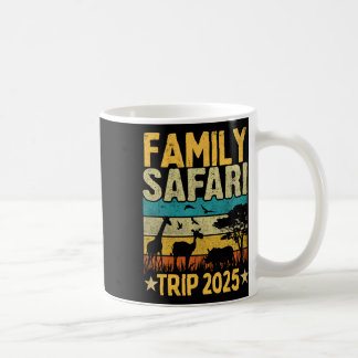 Taza De Café Vacaciones de safari familiar 2025 Equipo familiar