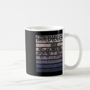 Taza De Café Vacaciones de verano en la playa de San Diego Cali