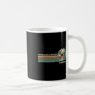 Taza De Café Vacaciones de verano retro vintage Florida Pensaco