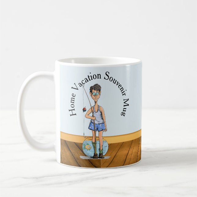 Taza De Café Vacaciones divertidas (Izquierda)