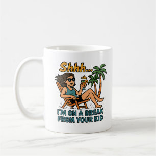 Taza De Café Vacaciones divertidas para profesores
