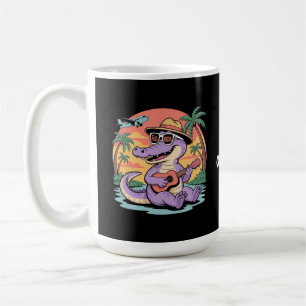 Taza De Café Vacaciones en Florida Cute Funny del Ligador de Ve