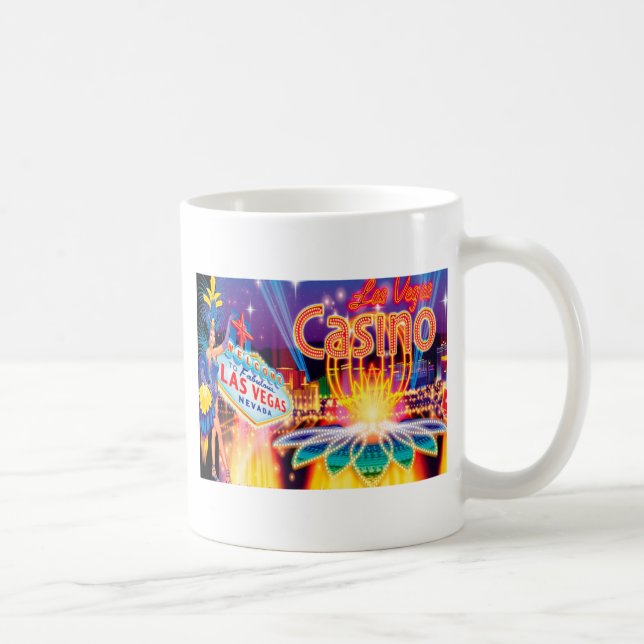 Taza De Café Vacaciones en Las Vegas (Derecha)