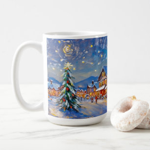 Taza De Café Vacaciones en Winter Village