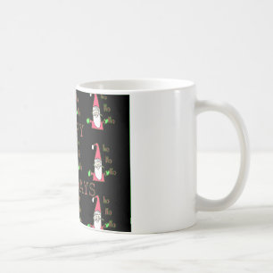 Taza De Café Vacaciones especiales felices Ho Ho Ho Ho Ink Sket