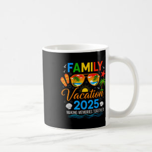 Taza De Café Vacaciones Familiares 2025 Creando Recuerdos Junto