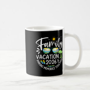 Taza De Café Vacaciones Familiares 2026 Creando Recuerdos Diver