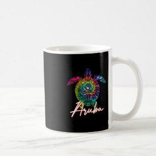 Taza De Café Vacaciones familiares a juego con tortuga marina d