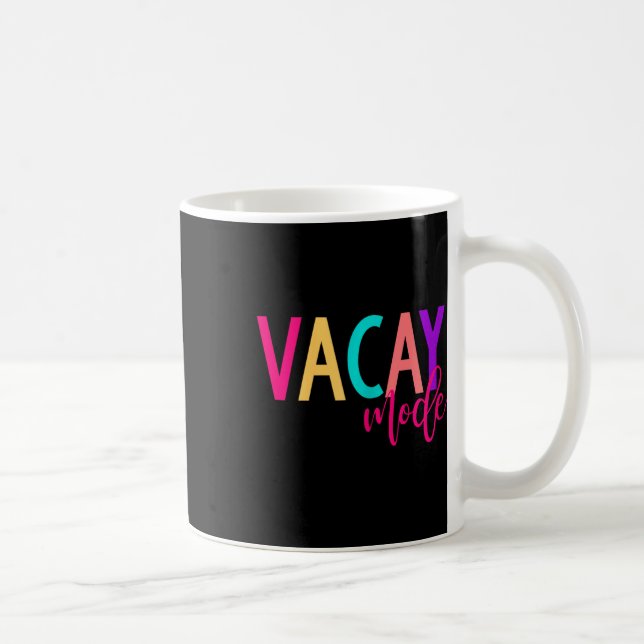 Taza De Café Vacaciones familiares coincidentes S Modo Vacío Ve (Derecha)