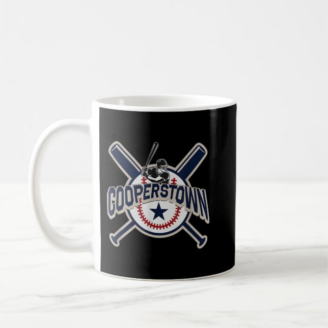 Taza De Café Vacaciones familiares de partidos de béisbol de Co (Izquierda)