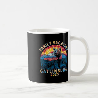 Taza De Café Vacaciones familiares de recuerdo de oso Tennessee