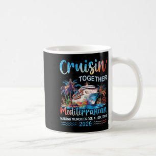 Taza De Café Vacaciones familiares de Womens Mediterranean Crui