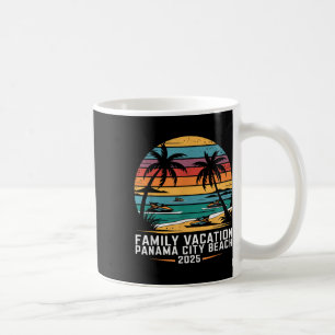 Taza De Café Vacaciones Familiares en Playa Panamá Viaje 2025 C