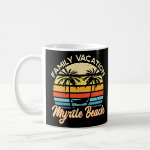 Taza De Café Vacaciones familiares Myrtle Beach Summer Carolina