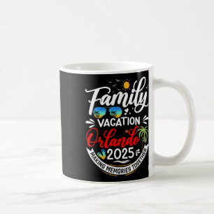 Taza De Café Vacaciones familiares Orlando 2025 Vacaciones coin