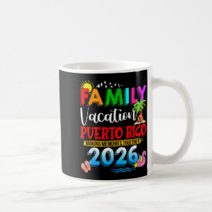 Taza De Café Vacaciones familiares puerto rico 2026 grupo coinc