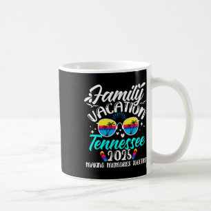 Taza De Café Vacaciones familiares Tennessee 2025 Haciendo Suma