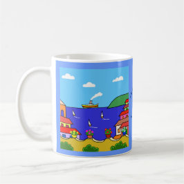 Taza De Café Vacaciones mediterráneas