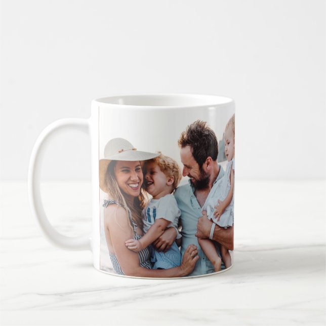 Taza De Café vacaciones modernas y mínimas de tipografía (Izquierda)