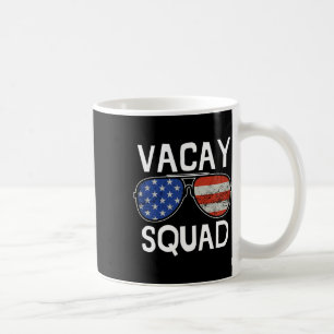 Taza De Café Vacaciones Vacay Squad Summer Vacation Familia Ami
