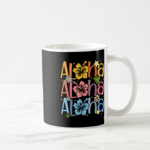 Taza De Café Vacaciones veraniegas de Aloha Cute Hawai Shaka Hi