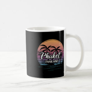 Taza De Café Vacaciones vintage en Tailandia Viaje Asia Playa t