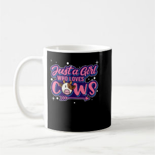 Taza De Café Vacas: Un Chica que ama la leche de carnicero de c