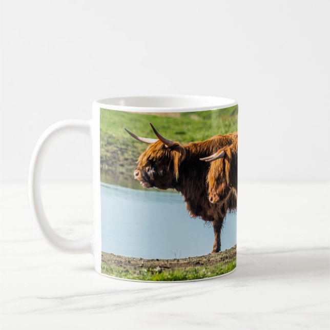 Taza De Café Vacas Wicken Fen (Izquierda)