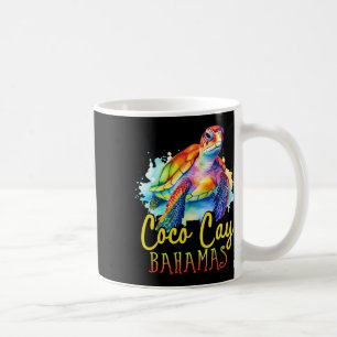 Taza De Café Vacati de la familia de las tortugas marinas de Co