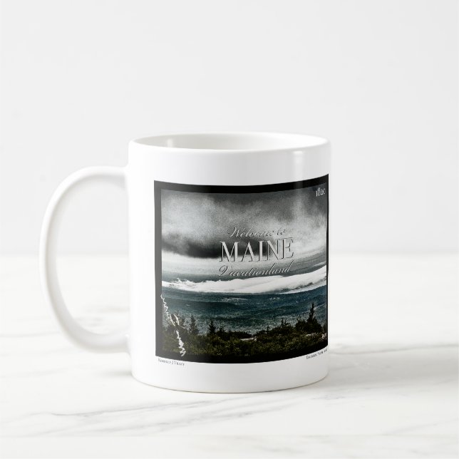 Taza De Café Vacationland, Maine (Izquierda)