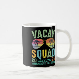 Taza De Café Vacay Squad 2025 Summer Family Together Cruise Tri