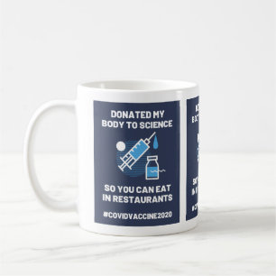 Taza De Café Vacuna Covid Mug