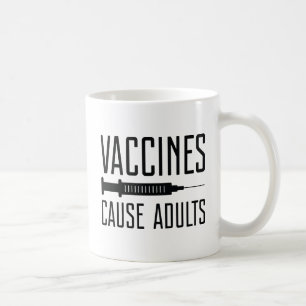 Taza De Café Vacunas Causan Adultos