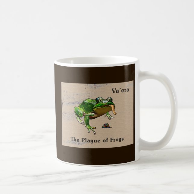Taza De Café Va'era - Ranas (Derecha)