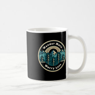 Taza De Café Vagar Más Preocuparse Menos Amantes del Senderismo
