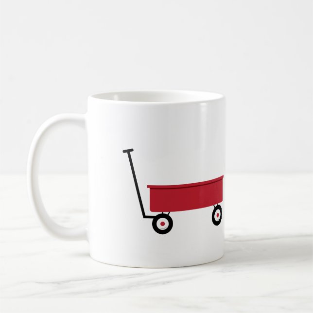 Taza De Café Vagón Rojo (Izquierda)