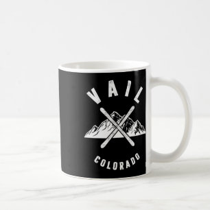 Taza De Café Vail Colorado Skip Snowboard Winter Ski Park