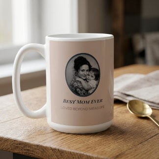 Taza De Café vajilla de cumpleaños personalizada con foto, eleg