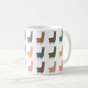 Taza De Café Vajilla para beber de Llama Retro Regalo para aman