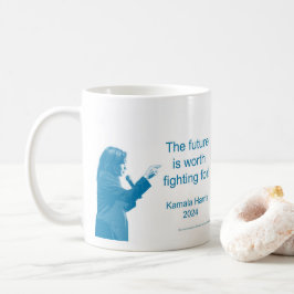 Taza De Café Vale la pena luchar por Kamala Harris Mug